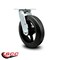 Service Caster 8 Inch Rubber on Steel Wheel Swivel Caster with Roller Bearing SCC-30CS820-RSR - alternate 3